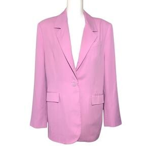 Astr The Label Laudine Blazer Jacket Business Office Women Medium Pink‎